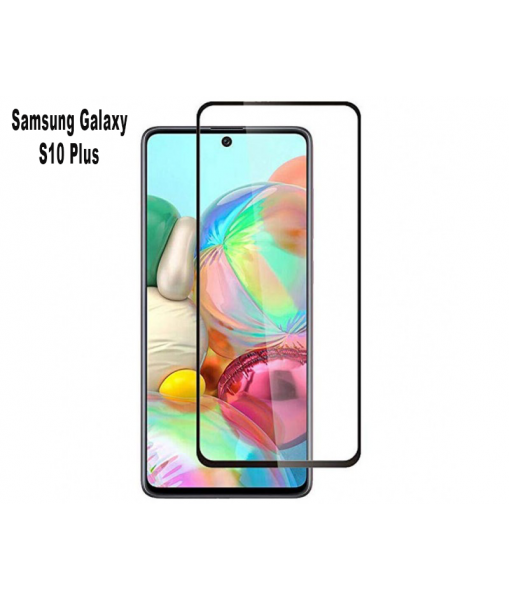 Folie Protectie ecran Samsung Galaxy S10 Plus, antisoc 9D , Full Glue , (Smart Glass), Full Face